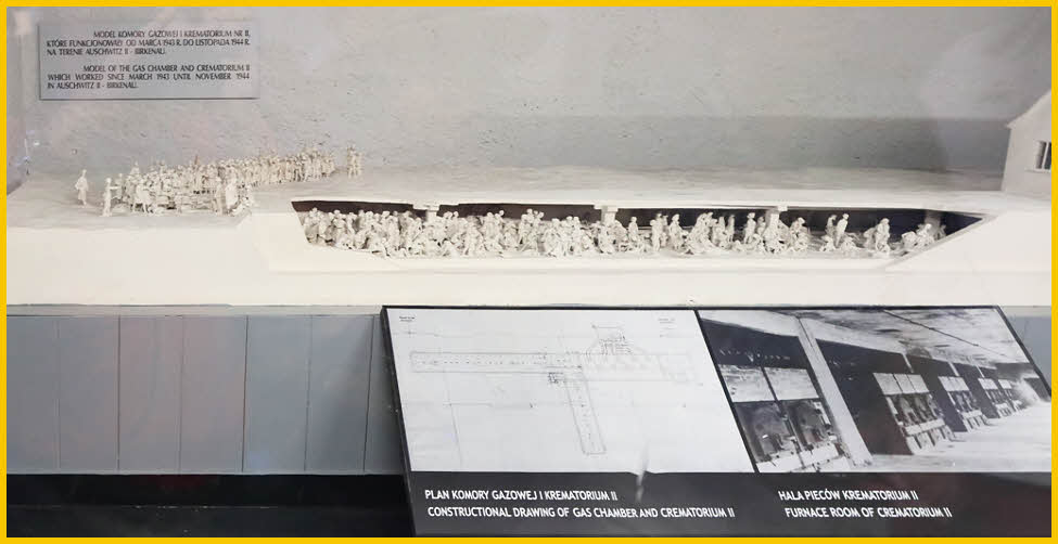 Model Birkenau<BR>Gas Chamber-Crematorium II 